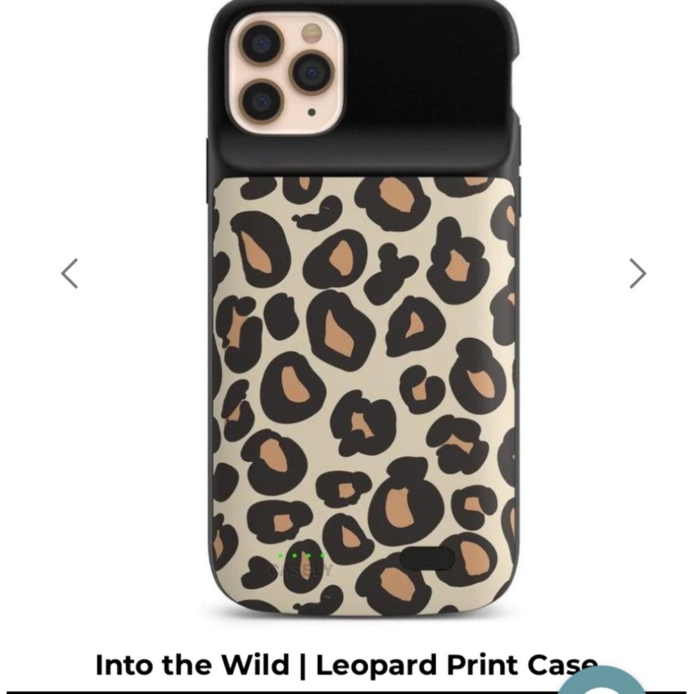 iPhone 11 Casely leopard print charging case brand new in box unopened